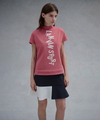 LANVIN SPORT/ランバン スポール LANVIN SPORT 【WEB限定カラー】ロゴプリントボトルネック半袖シャツ【Sunscreen NIR/UV】/508336496