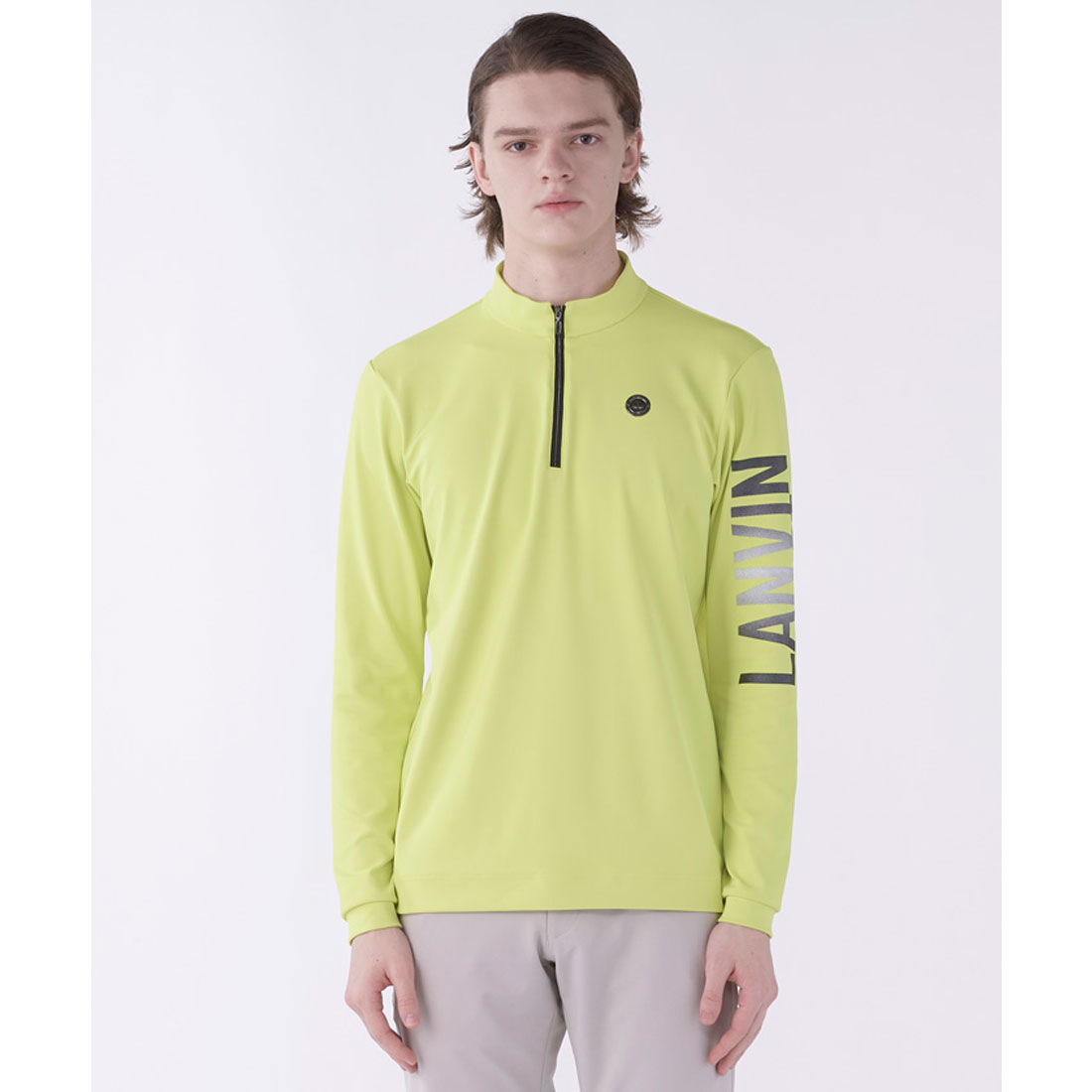 LANVIN SPORT ランバンスポール 長袖ハーフジップシャツ サイズ38 LANVIN - coco 中古 ランバンスポール LANVIN SPORT メンズ 長袖