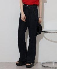 atONE/アットワン atONE コットンデニムフレアパンツ/508336580