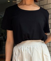 LOWO/ロワ LOWO 綿混コンパクトシンプルTシャツ カットソー/508336679