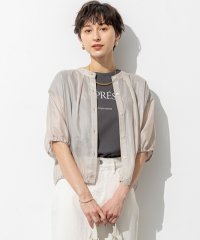 NIJYUSANKU（LARGE SIZE）/【洗える】ソフトシアーフィルム コンパクト ブラウス/508338146