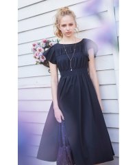 TOCCA/【洗える・接触冷感・UVカット・消臭】SMOCKING EMBROIDERY ドレス/508338158