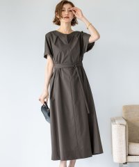 NIJYUSANKU（SMALL SIZE）/【一部店舗限定/UVケア/洗える】タイプライター サック風 ワンピース/508338160