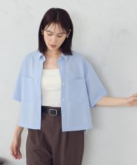 COMME CA ISM /クロップド 半袖シャツ/508287217