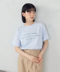 COMME CA ISM /グリッター　ロゴＴシャツ/508287231