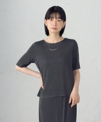 COMME CA ISM /ジャカードプリーツ ベーシックＴシャツ / セットアップ対応/508287239