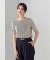 COMME CA ISM /ジャカードプリーツ ベーシックＴシャツ / セットアップ対応/508287239