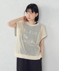COMME CA ISM /【ウォッシャブル】ロゴメッシュ ニットベスト/508287243