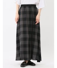 m.f.editorial/エムエフエディトリアル m.f.editorial イノウェーブ/INNOWAVE ガーゼチェック リバーシブルスカート/508326359