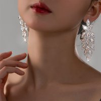 Forcement/フォースメント Forcement 大きなリーフモチーフピアス/508336551