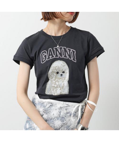 ★送料・関税込【GANNI】BASIC COTTON DB T-SHIRT GANNI(ガニー)のBasic Cotton Witch Relaxed T－shirt通販