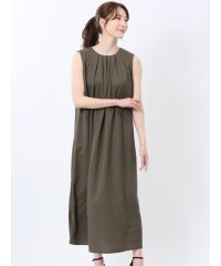 m.f.editorial/エムエフエディトリアル m.f.editorial イノウェーブ/INNOWAVE 接触冷感 ストレッチ ノースリ ワンピース/508338280