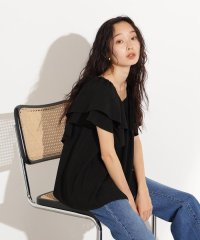 N Natural Beauty Basic/ドビーフリルブラウス/508338511