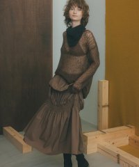 N Natural Beauty Basic/モヘヤブレンドオーバーニット/508338528