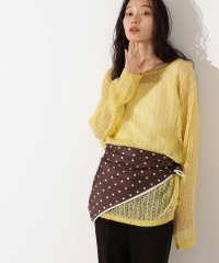 N Natural Beauty Basic/モヘヤブレンドオーバーニット/508338528