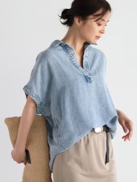 CLOVE/クローブ CLOVE テンセルデニムスキッパーシャツ/508338621