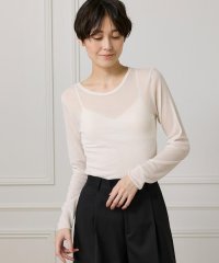 I.T.'S. international/イッツインターナショナル I.T.'S. international シアーテレコクルーネックプルオーバー/508338662