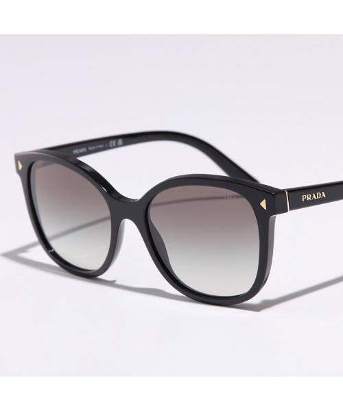 Prada Eyewear プラダ シンボル オーバルサングラス | ブラック
