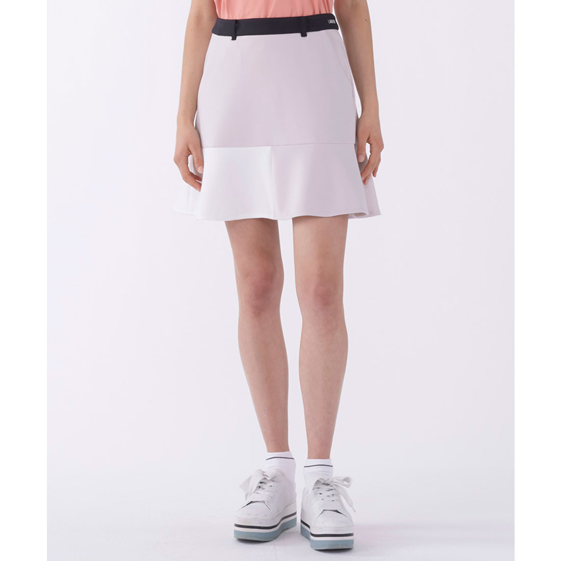 【即納！最大半額！】 ランバン 裾ブロッキングフレアー SPORT LANVIN スポール レディースウェア