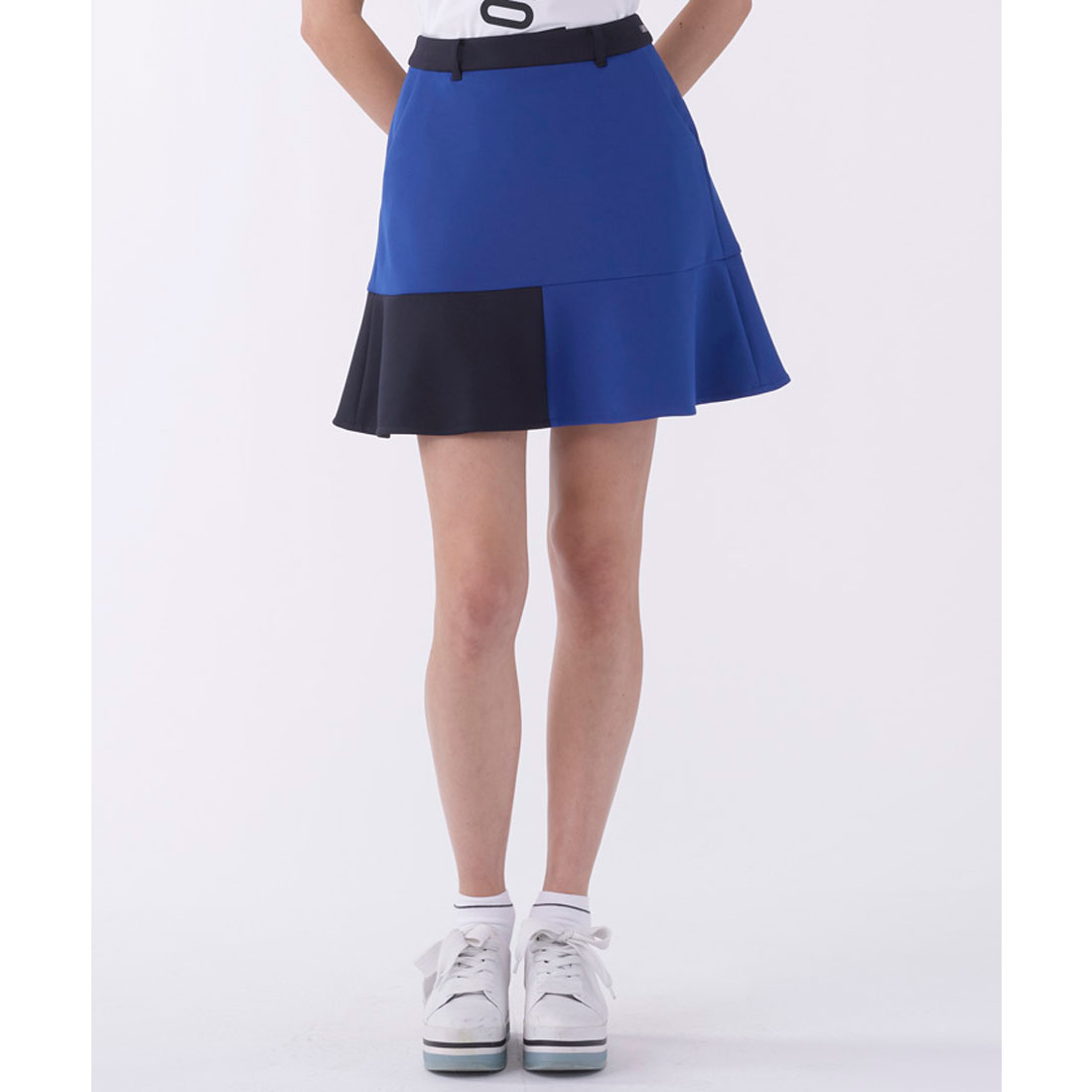 サイズ：36 LANVIN SPORT ランバン スポール ; メッシュスカート