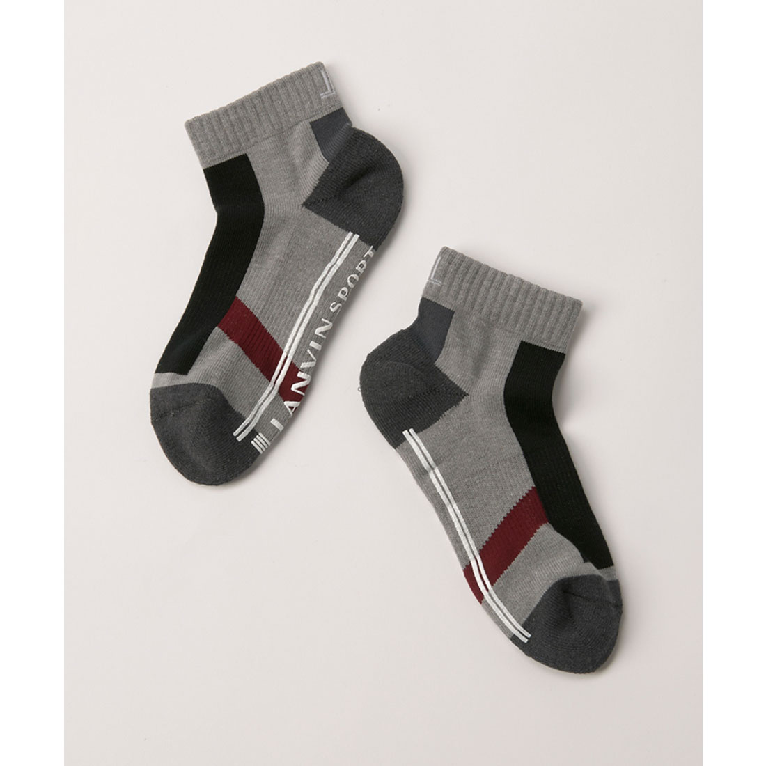 ランバン スポール LANVIN SPORT ショート丈ソックス【抗菌防臭