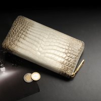 sankyoshokai/サンキョウショウカイ 三京商会 ヒマラヤクロコダイルレザー長財布シャイニング/502500367