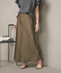 BEAUTY&YOUTH UNITED ARROWS/ポリエステルサテン マーメイドフレアスカート/507908589