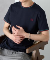 FRED PERRY/フレッドペリー FRED PERRY 【正規品】フレッドペリー FRED PERRY TWIN TIPPED T－SHIRT M1588 Tシャツ 半袖 カット/507920335