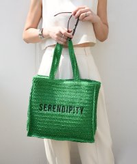 styiro/スタイロ styiro 刺繍文字入りカゴバッグ/508181451