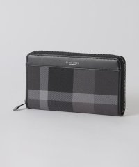 BLACK LABEL CRESTBRIDGE/トーナルクレストブリッジチェックラウンドジップウォレット/508326577