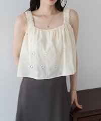 BLUEEAST/ブルーイースト BLUEEAST コットンレースキャミブラウス/508334909