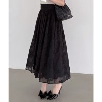 ROYAL PARTY/ロイヤルパーティー ROYAL PARTY 3Dフラワーフレアスカート/508336718