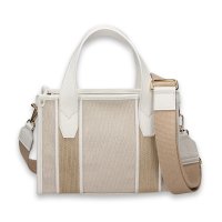 BONFANTI/ボンファンティ Bonfanti PANAMA HANDBAG white/508336903