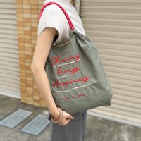 SneepDip/スニープディップ SneepDip 【7224】刺繍ナイロンエコバッグ/508336946