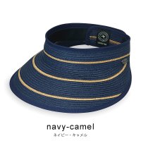 WALLAROO HAT/ワラルー・ハット WALLAROO HAT SAVANNAH VISOR navy camel/508336981
