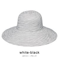 WALLAROO HAT/ワラルー・ハット WALLAROO HAT SCRUNCHIE white black/508336985