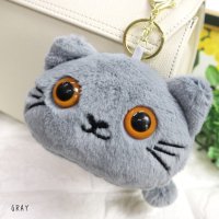 SneepDip/スニープディップ SneepDip 【p031】ふわもこネコちゃんポーチ/508337039