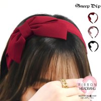 SneepDip/スニープディップ SneepDip 【7132】サイドリボンカチューシャ/508337052