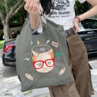 SneepDip/スニープディップ SneepDip 【7246】CAT刺繍エコバッグ/508337084