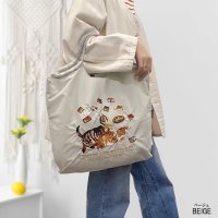 SneepDip/スニープディップ SneepDip 【7247】ネコ刺繍エコバッグ/508337085