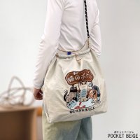 SneepDip/スニープディップ SneepDip 【7247】ネコ刺繍エコバッグ/508337085
