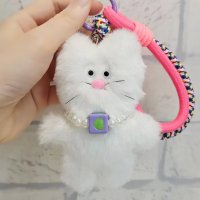 SneepDip/スニープディップ SneepDip 【7252】ひげ猫コードストラップチャーム/508337091