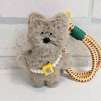 SneepDip/スニープディップ SneepDip 【7252】ひげ猫コードストラップチャーム/508337091