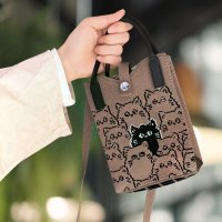 SneepDip/スニープディップ SneepDip 【7255】CATニットショルダーバッグ/508337098