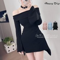 SneepDip/スニープディップ SneepDip 【17495】オフショルチョーカーワンピース/508337163