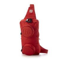 LEGO/レゴ LEGO シグネチャー ブロック ボディバッグ バックパック SIGNATURE Brick 1x2 Sling Bag 20207－0354 （Blac/508337181