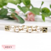 SneepDip/スニープディップ SneepDip 【10001】パールビジュー華奢ベルト/508337226