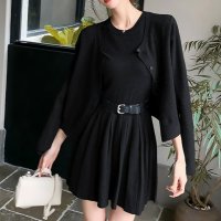 SneepDip/スニープディップ SneepDip 【17450】ニットカーデ＆ワンピースSET/508337276