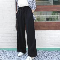 SneepDip/スニープディップ SneepDip 【17522】リネン風ワイドパンツ/508337283
