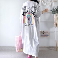 SneepDip/スニープディップ SneepDip 【17531】バックプリントTシャツワンピース/508337293